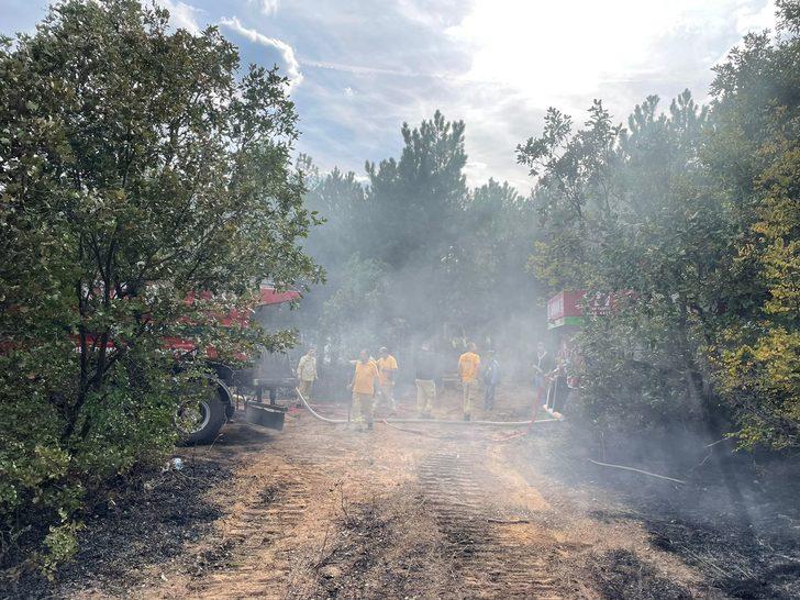 Kırklareli'nde çıkan orman yangını söndürüldü G2