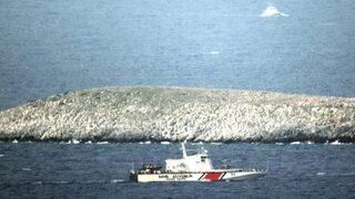 Kardak kayalıklarında son dakika hareketli anlar