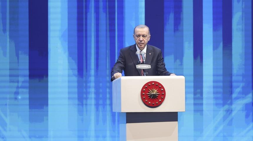 Cumhurbaşkanı Erdoğan, TÜGVA 5. Olağan Genel Kurulu ve 6. Gençlik Buluşması'nda konuştu: (1)