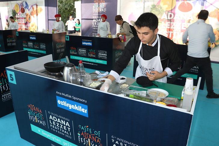 Uluslararası Adana Lezzet Festivali'nde şefler yarıştı G1