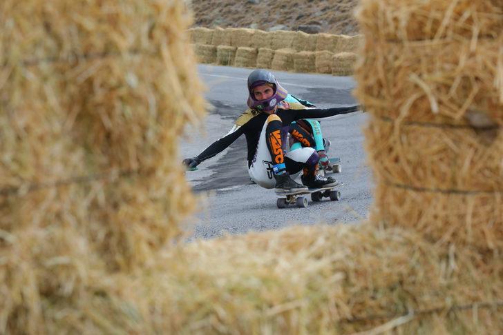 Aksaray'da düzenlenen Dünya İniş Kaykay ve Hız Kızağı Şampiyonası sona erdi G4