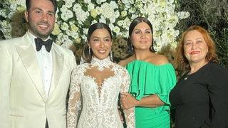 Sibel Can ve Hakan Ural'ın oğulları Engincan Ural ile sevgilisi Merve Kaya evlendi! İşte düğünden görüntüler