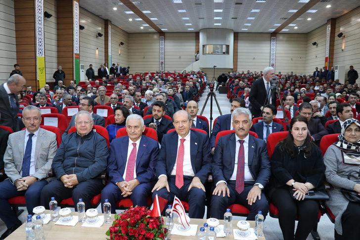 KKTC Cumhurbaşkanı Tatar ve AK Parti Genel Başkanvekili Yıldırım, Erzincan'da Kıbrıs gazileriyle buluştu: G4