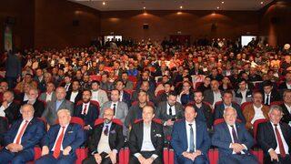 Yeniden Refah Partisi Genel Başkanı Erbakan, Bilecik'te partisinin il kongresine katıldı: