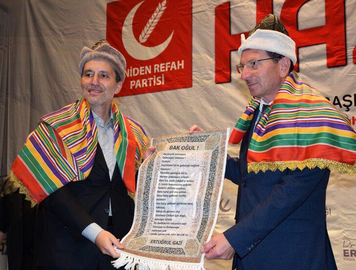 Yeniden Refah Partisi Genel Başkanı Erbakan, Bilecik'te partisinin il kongresine katıldı: G5