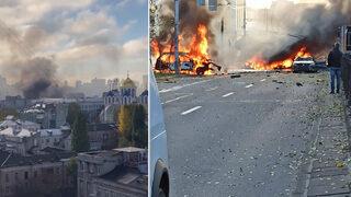 SON DAKİKA: Putin'den intikam saldırısı! Zelenskiy hedef alındı birçok şehir bombalandı! Halk sığınaklara akın etti