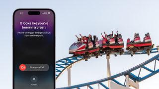 iPhone 14 ile roller coaster'a binenler şok yaşadı! Olan biteni gerçek bir acil durum sandı