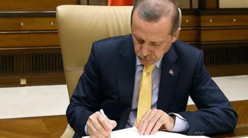 Erdoğan'dan kanun onayı