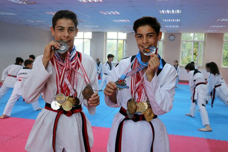 Edirneli ikiz milli tekvandocular, beraber olimpiyatlara katılmak için çalışıyor G2