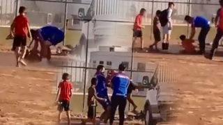 Spor hocasının yaptıkları büyük tepki çekti! Küçük çocuğu darp edip yere savurdu, sosyal medya ayağa kalktı