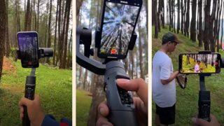 Akıllı telefonunuzla profesyonel çekimler yapmanızı sağlayacak gimbal stabilizerler