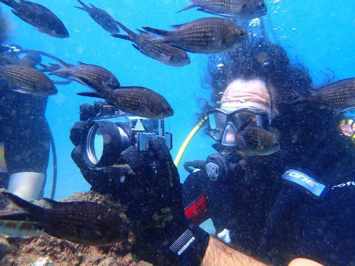 Mersin'de lesepsiyen balık türlerinin incelenmesi için keşif dalışı yapıldı G3