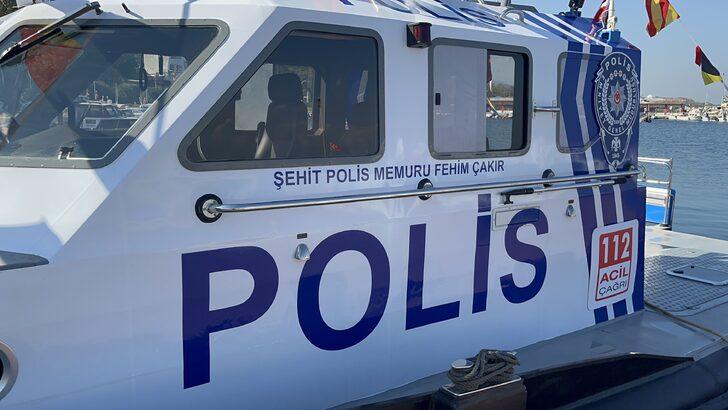 Şehit polisin adı deniz polisinin yeni teknesine verildi G1