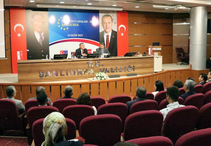 Dışişleri Bakan Yardımcısı Kaymakcı, Şanlıurfa'daki "İl İl AB Buluşmaları-10" programına katıldı: G3