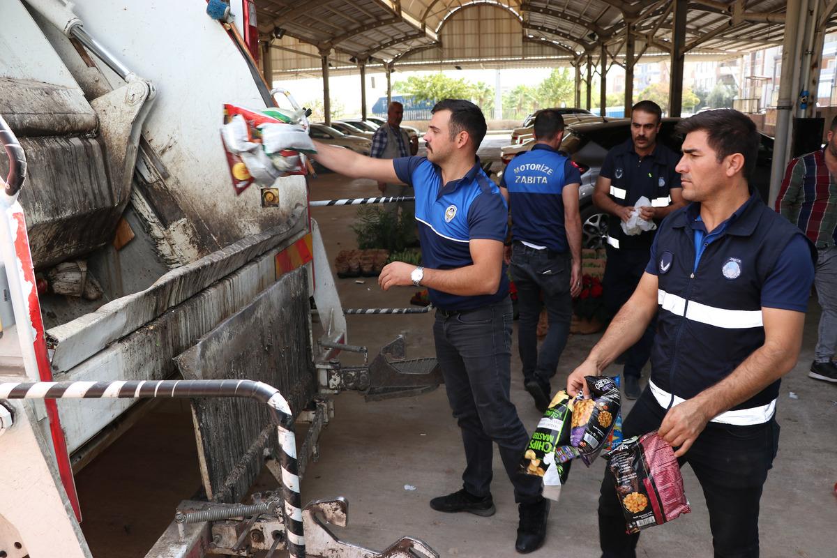 Şanlıurfa'da son kullanma tarihi ge&ccedil;miş 5 bini aşkın &uuml;r&uuml;n imha edildi