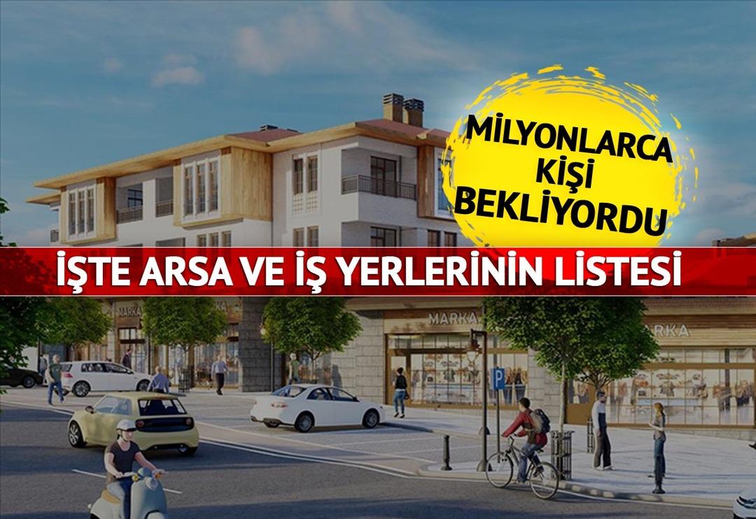 Son dakika haberi: Milyonlarca vatandaşın merak ettiği o yerler belli oldu! TOKİ arsa ve iş yerleri hangi illerde olacak? İstanbul, Ankara...