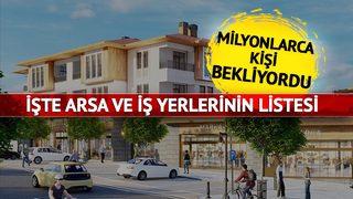 Son dakika haberi: Milyonlarca vatandaşın merak ettiği o yerler belli oldu! TOKİ arsa ve iş yerleri hangi illerde olacak? İstanbul, Ankara...