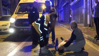 Babası yere yığıldı, arkasına bile bakmadı! Yolun ortasındaki dehşete çevredekiler koştu