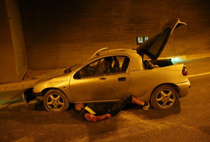 Bitlis'te tünel içinde trafik kazası tatbikatı yapıldı G2