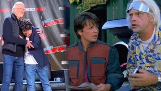 Geleceğe Dönüş’ün efsane isimleri Michael J Fox ve Christopher Lloyd yıllar sonra bir araya geldi! Hayranlarını duygulandıran anlar