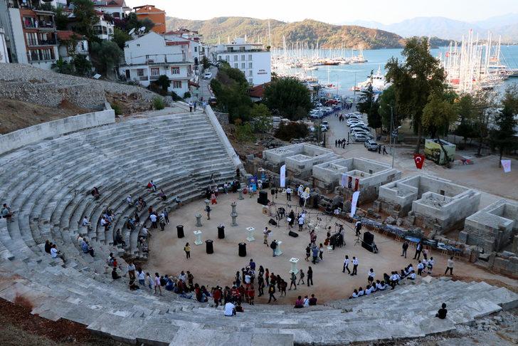 Fethiye'deki Telmessos Antik Tiyatrosu hizmete açıldı G1