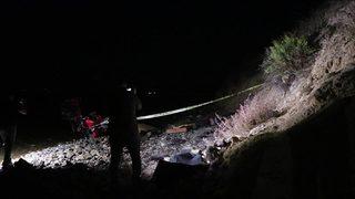 Kontrolden çıkan elektrikli motosiklet 30 metreden şarampole uçtu! Sürücü hayatını kaybetti