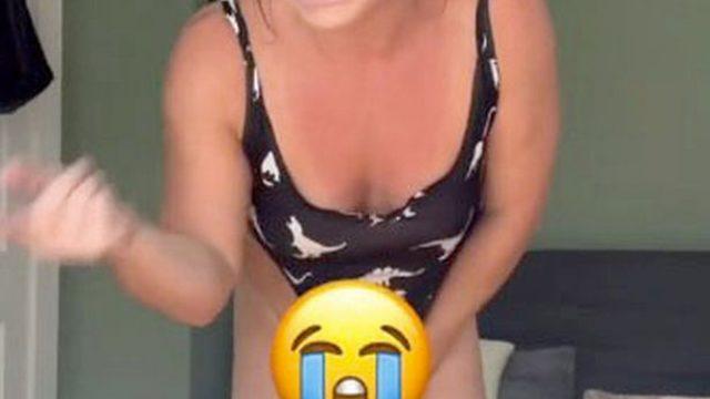 Kıyafet seçimi tepki topladı! Kasıklarının sadece bir kısmını örtünce eleştiriler durmadı