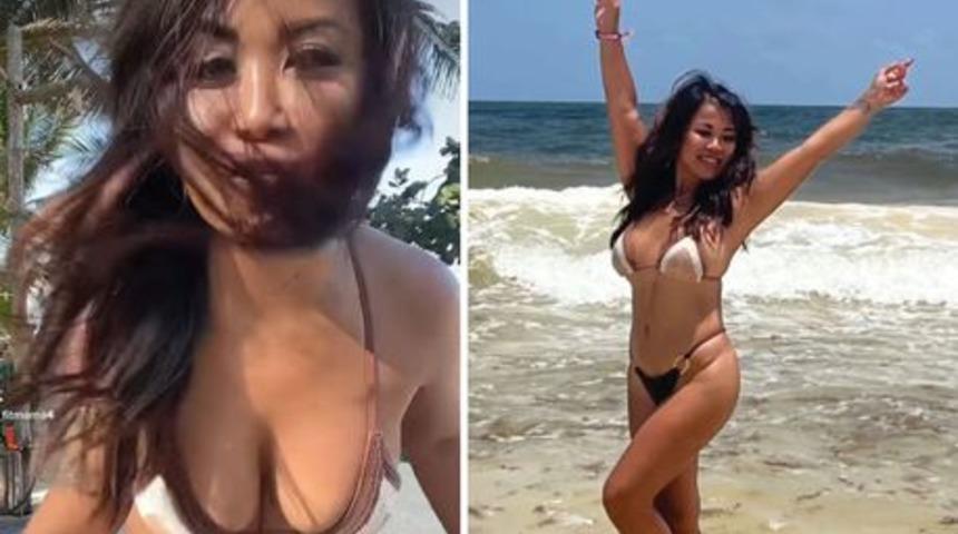 Sosyal medyadaki ‘yaşına göre giyin’ eleştirilerine sert çıktı!  “G-string bikini giymeyi seviyorum”