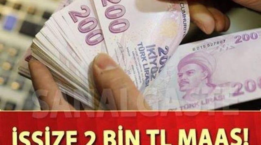 İşsize 2 Bin Tl Maaş İşte Şartlar Kimler Nasıl Alacak?
