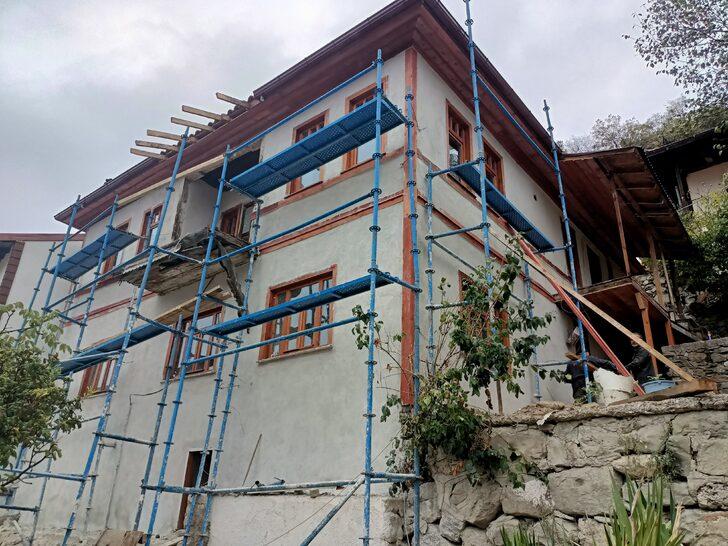 Göynük'te 26 tarihi ev restore edilerek turizme kazandırıldı G3