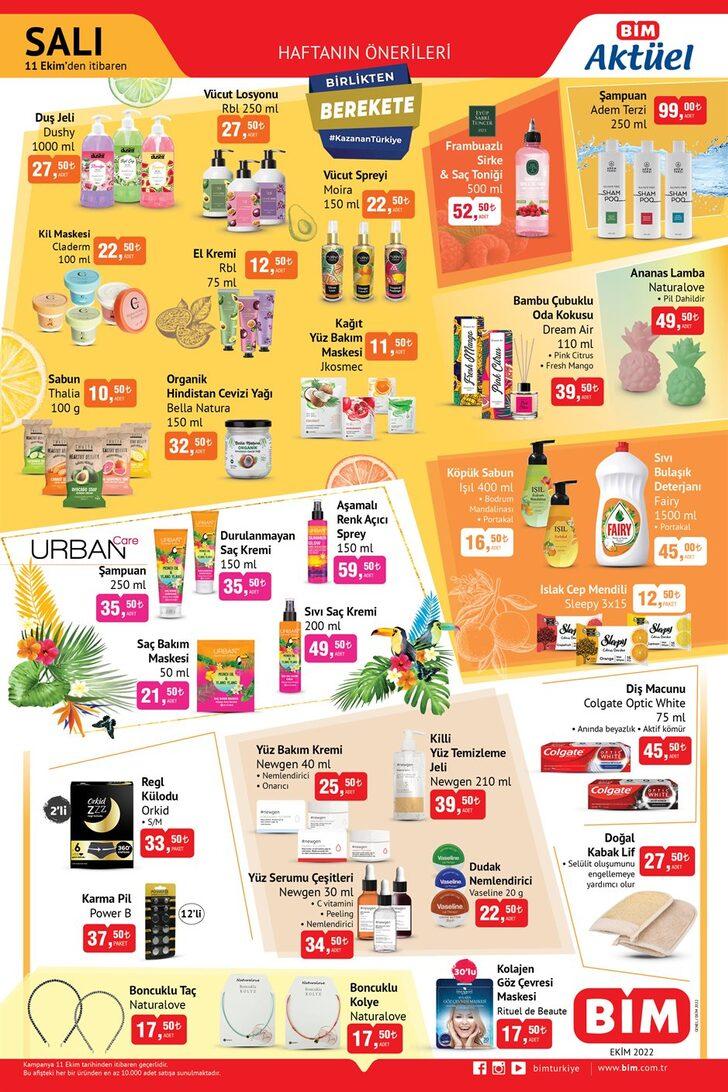 Bim 11 Ekim Aktüel Kataloğu yayınlandı! Kahvaltılık ve temel gıdalarda indirim! İşte 11 Ekim Aktüel Bim Kataloğu! G3