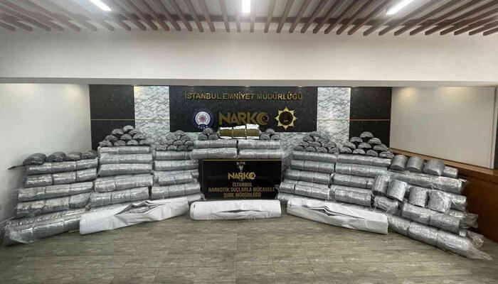 Son dakika: Meksika'dan 'kumaş' sevkiyatı göründüğü gibi çıkmadı! 2 aylık takip sonucu gemiden 1,5 ton marihuana çıktı