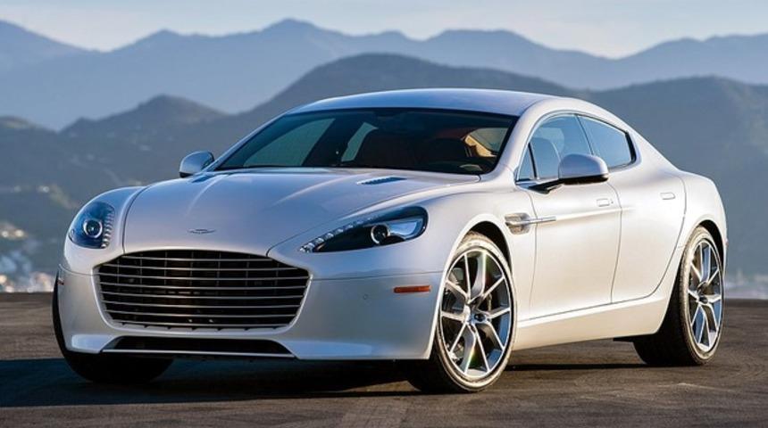 Aston Martin Rapide S g&ouml;r&uuml;c&uuml;ye &ccedil;ıktı!