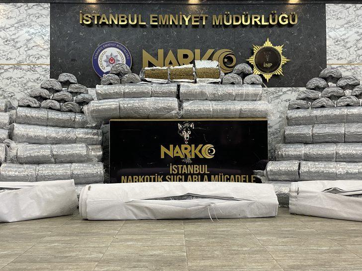 Meksika'dan İstanbul'a gelen gemide 1 ton 580 kilogram marihuana ele geçirildi G4