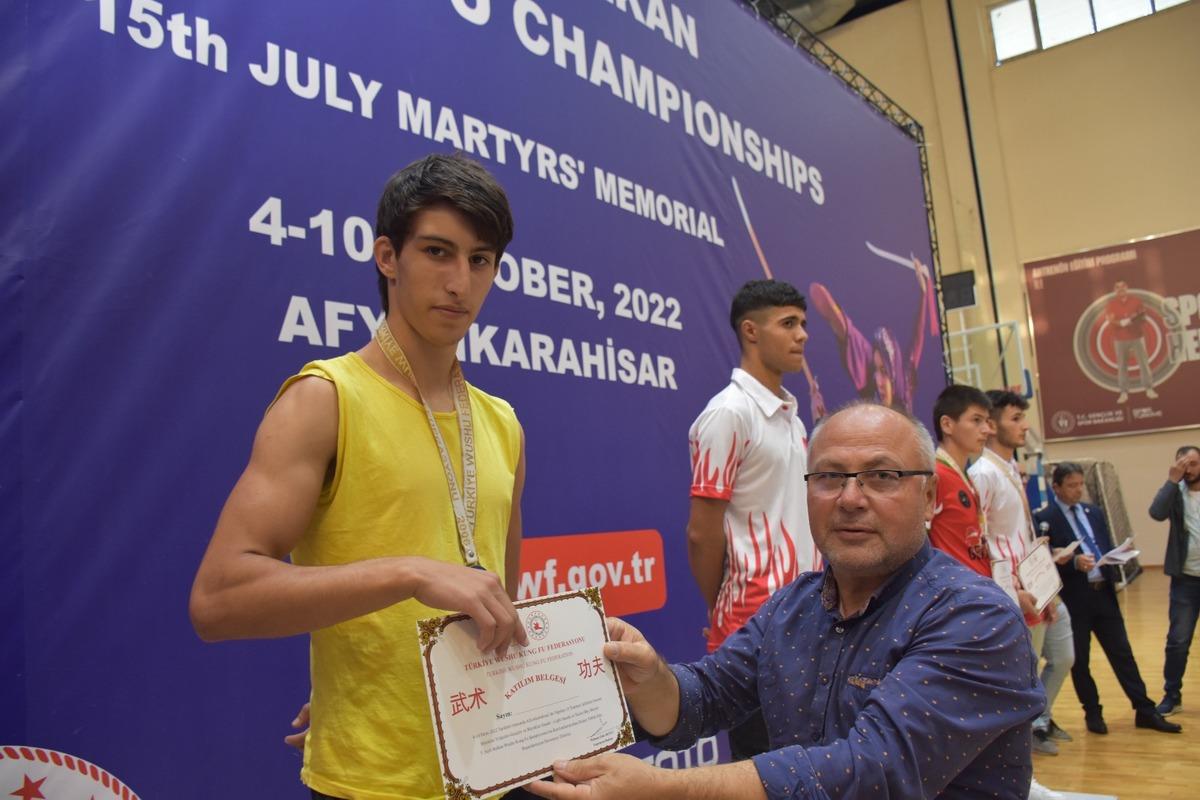 5. A&ccedil;ık Balkan Wushu Kung Fu Şampiyonası, Afyonkarahisar'da sona erdi
