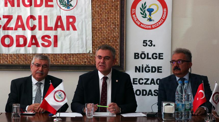 TEB Başkanı Üney Niğde'de eczacılarla buluştu: