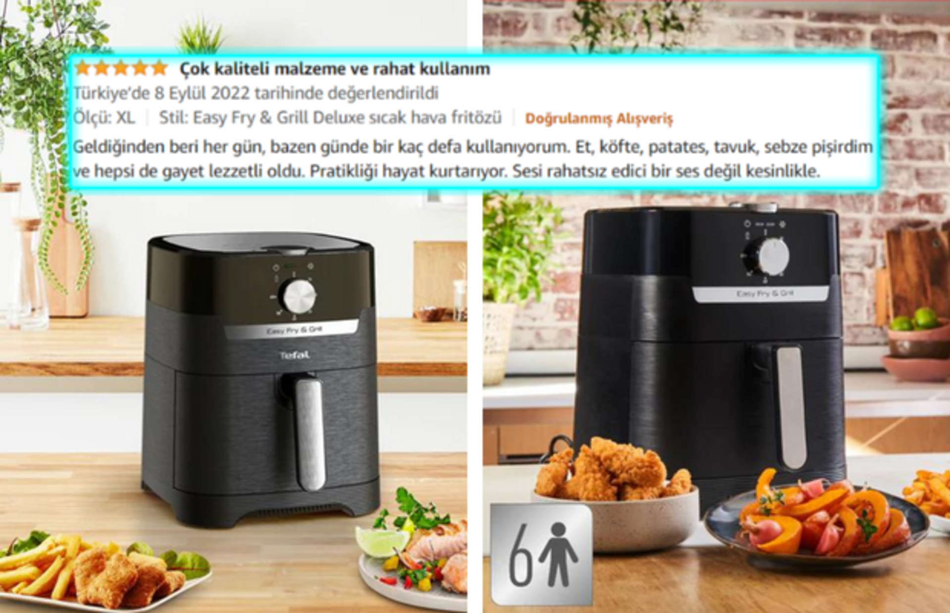 Fiyatı 3000 TL'ye düştü! Mutfağınıza sağlık ve lezzet getirecek Tefal airfryer indirimde