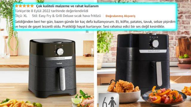 Fiyatı 3000 TL'ye düştü! Mutfağınıza sağlık ve lezzet getirecek Tefal airfryer indirimde