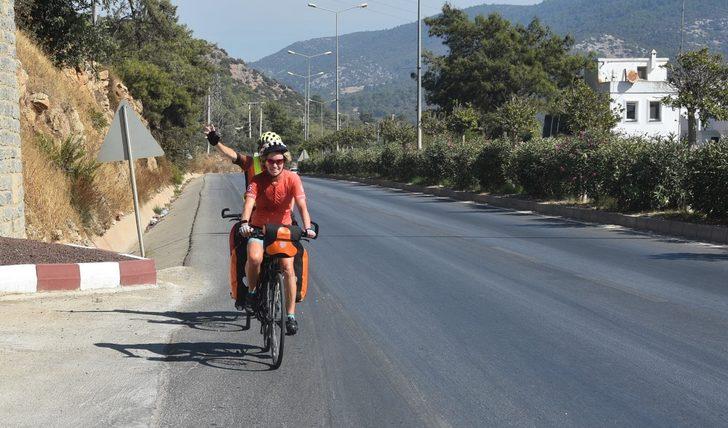İngiliz bisikletli gezgin çift Türkiye'ye hayran kaldı G5
