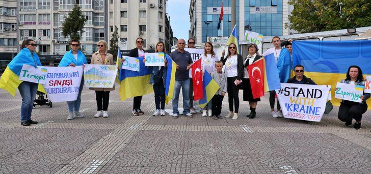 Samsun'da yaşayan Ukraynalılar, Rusya'nın Ukrayna'daki füze saldırısına tepki gösterdi G2