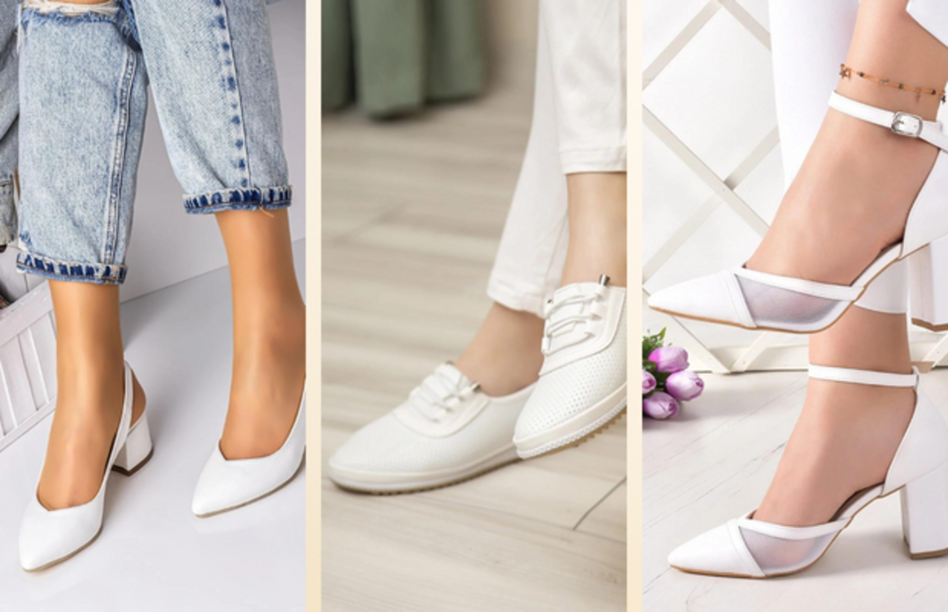Beyaz ayakkabı tutkunlarına özel kombinlerinizi tamamlayacak en şık ayakkabı önerileri