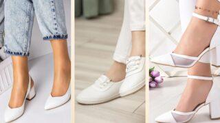 Beyaz ayakkabı tutkunlarına özel kombinlerinizi tamamlayacak en şık ayakkabı önerileri