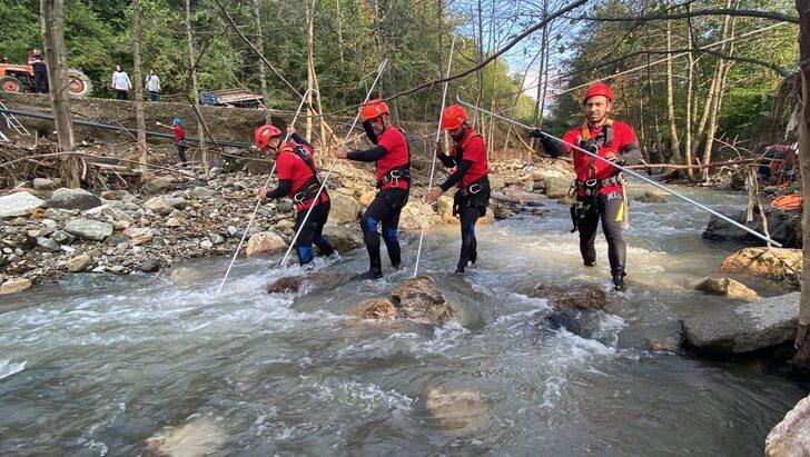 Düzce'de arama kurtarma tatbikatı G2