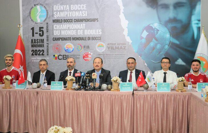 Mersin'de düzenlenecek bocce şampiyonalarının tanıtım toplantısı yapıldı G2