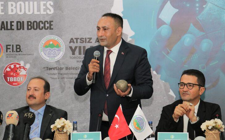 Mersin'de düzenlenecek bocce şampiyonalarının tanıtım toplantısı yapıldı G3
