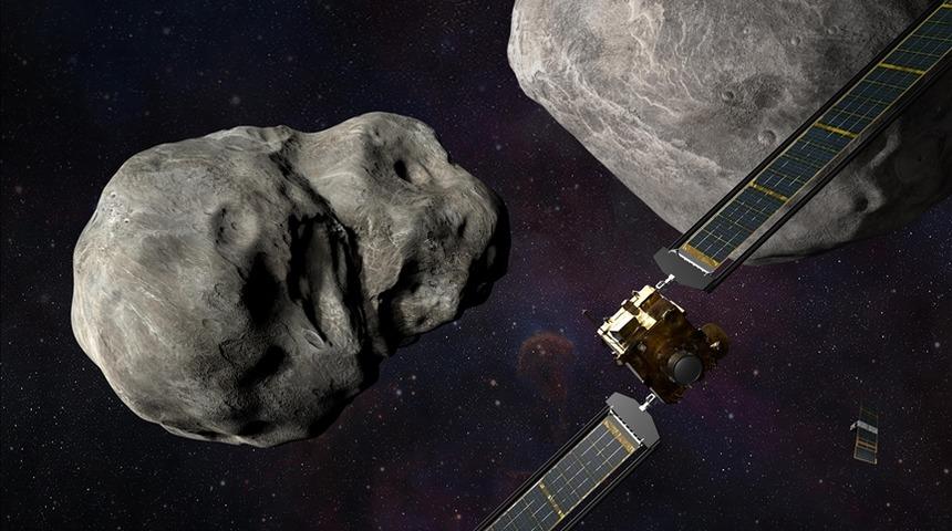NASA'nın Dünya'yı kurtarma provası başarıyla sonuçlandı! DART uzay aracının çarptığı Dimorphos asteroidin yörüngesi değişti