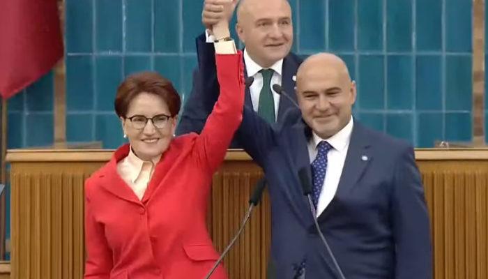 Rozeti Meral Akşener taktı! AK Partili eski vekil Turhan Çömez, İYİ Parti'ye katıldı
