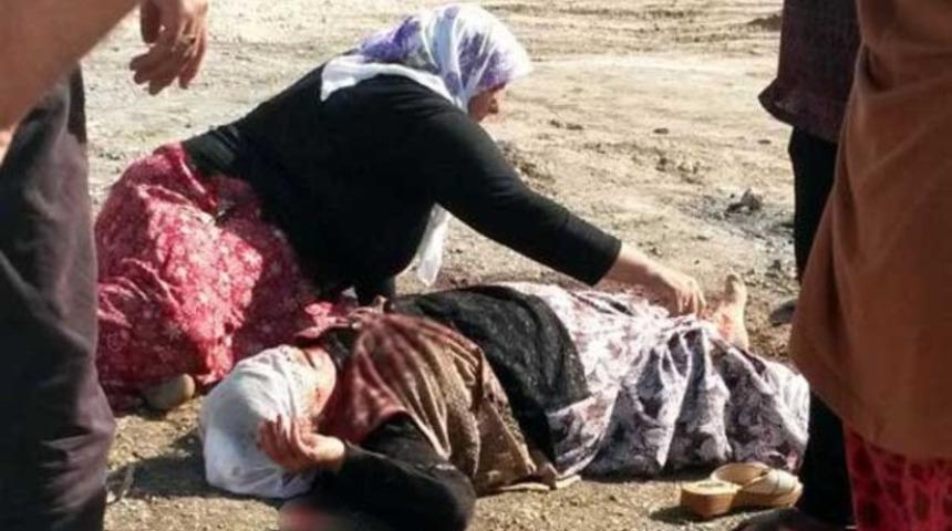 Sokak ortasında kan revan içinde bıraktı