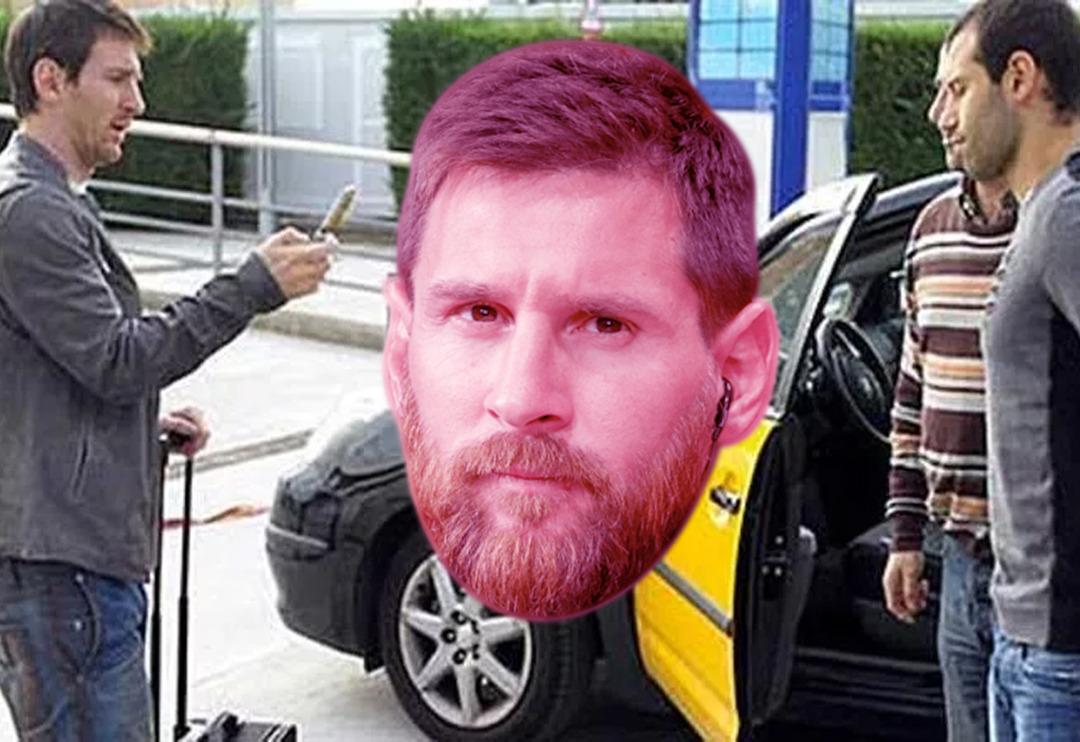 Son dakika: Paris Saint-Germain Benfica ma&ccedil;ını trib&uuml;nden takip etmişti! Messi, hayran olduğu isimle fotoğraf paylaştı!