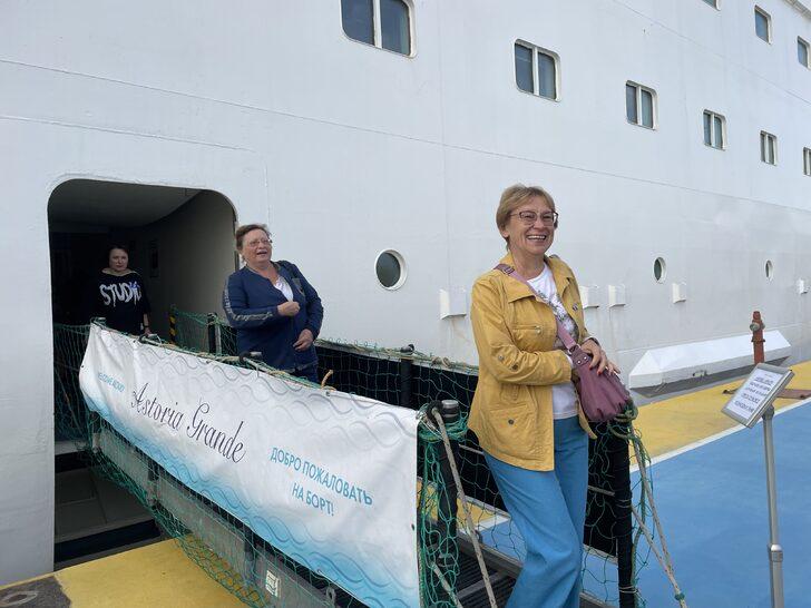 Amasra beşinci kruvaziyer gemisini ağırladı G2